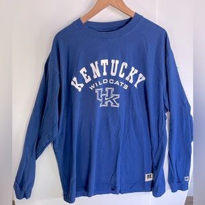 UK Wildcats blue tee